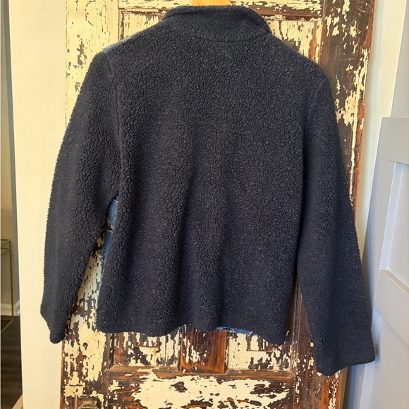 Panhandle Slim Blue and Black Horse Teddy Jacket. Women’s Medium. - Picture 4 of 11